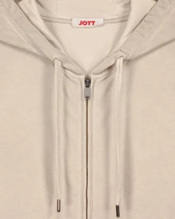 Veste zippée à capuche Naturel Sima