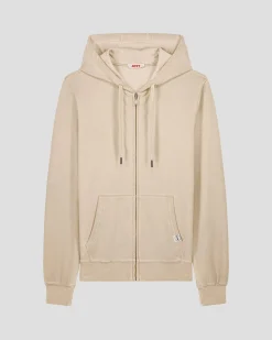 Veste zippée à capuche Naturel Sima
