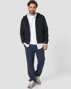 Veste zippée à capuche Noir Dalil