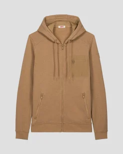 Veste zippée en coton Fauve Hector