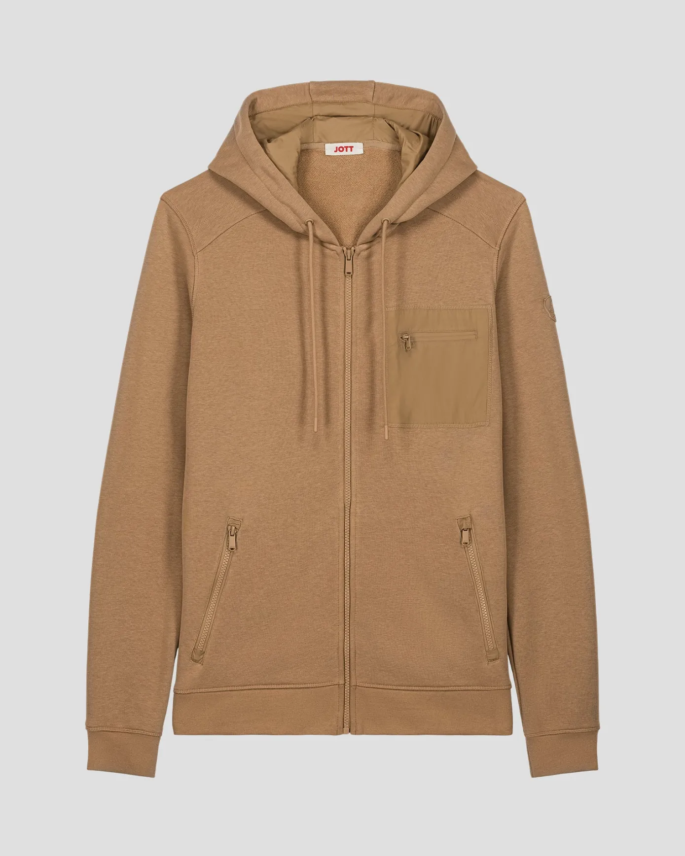 Veste zippée en coton Fauve Hector