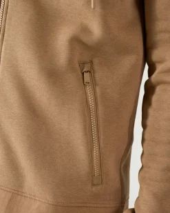 Veste zippée en coton Fauve Hector