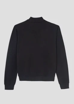 Veste zippée en molleton gratté Noir Jude