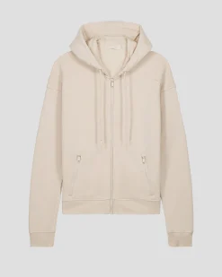 Veste zippée en molleton Sable Leda