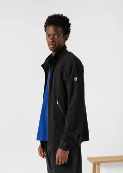Veste zippée en polaire Noir Loid