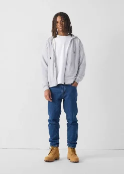 Veste zippée Gris chine Roy