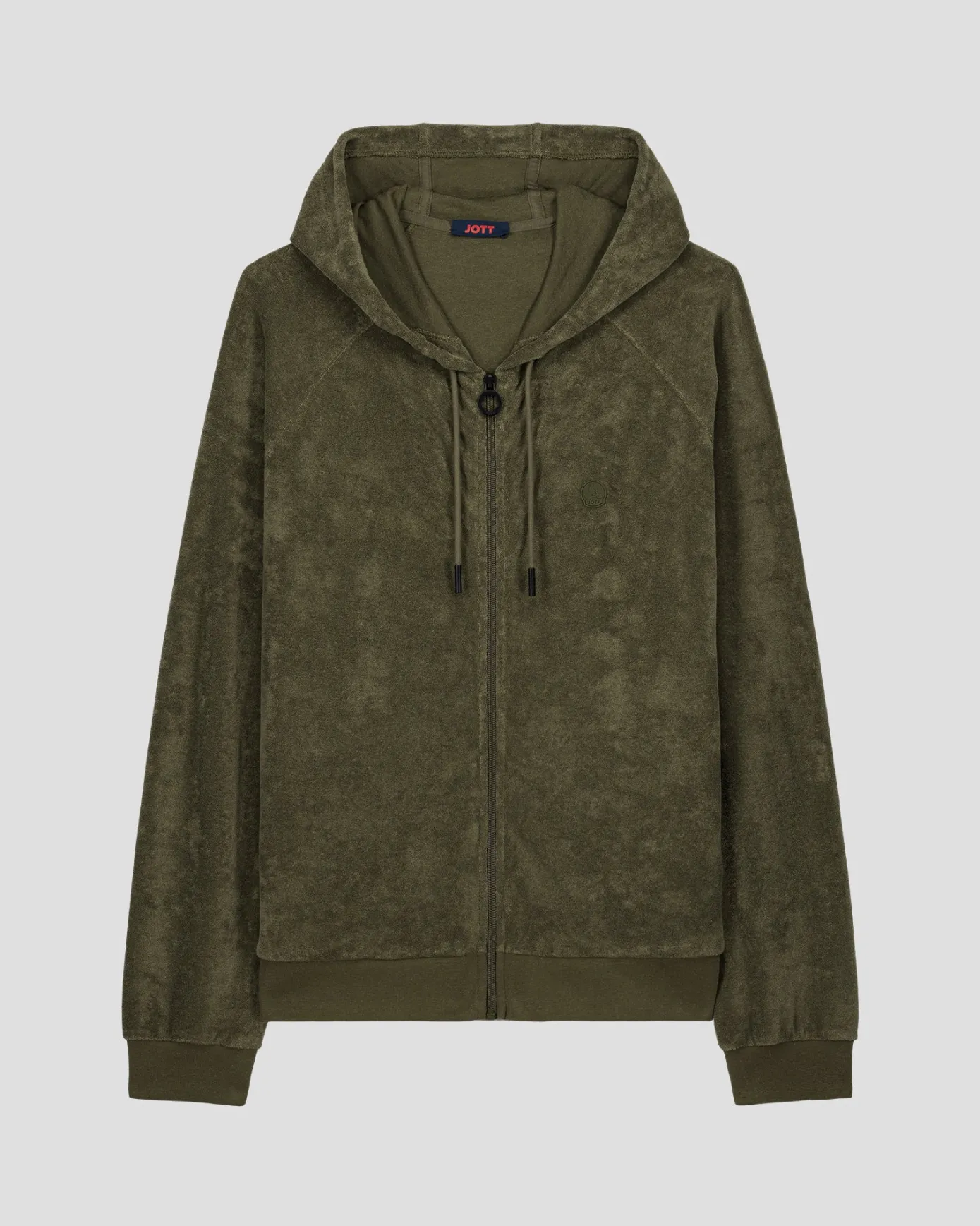 Veste zippée éponge à capuche Army Mojave